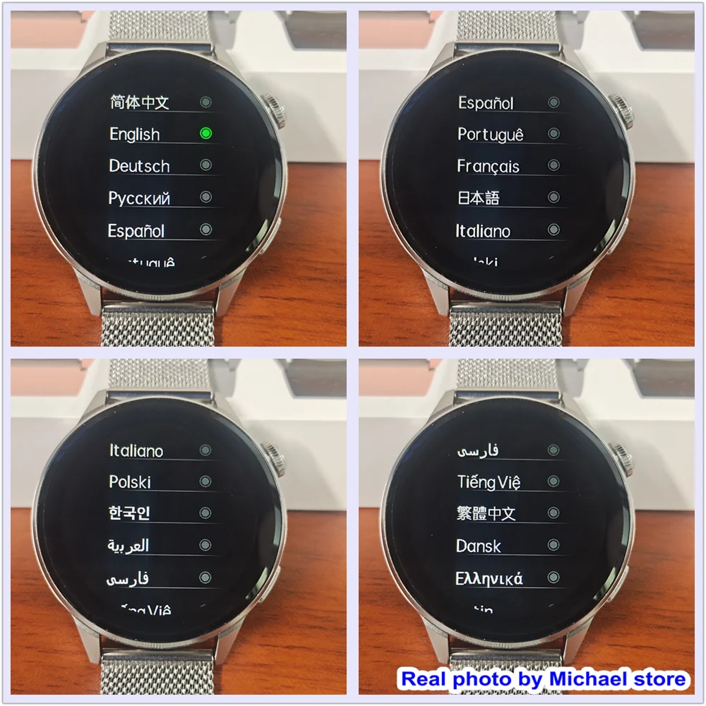 DT4 Jam Tangan Pintar Pria NFC 390*390 