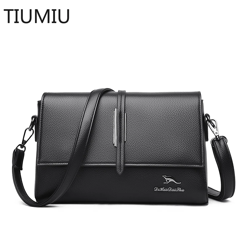 

Ladies Retro Shoulder Bags Casual Fashion Handbag Soft PU Leather Casual Handbag Lady Designer Elegant Messenger Bag