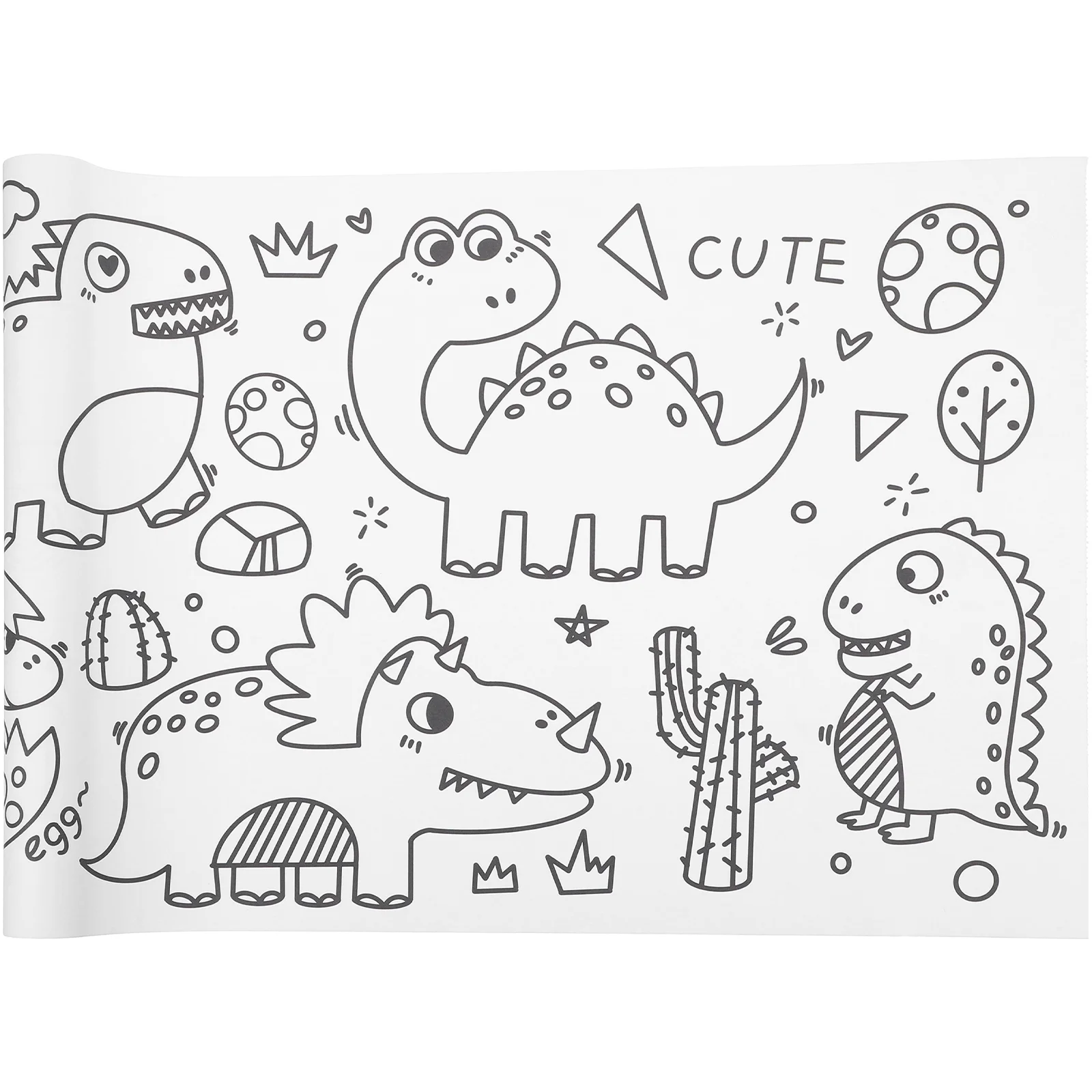 

Children's Painting Scroll Graffiti Paper Coloring Decal Creative Wall Adhesive