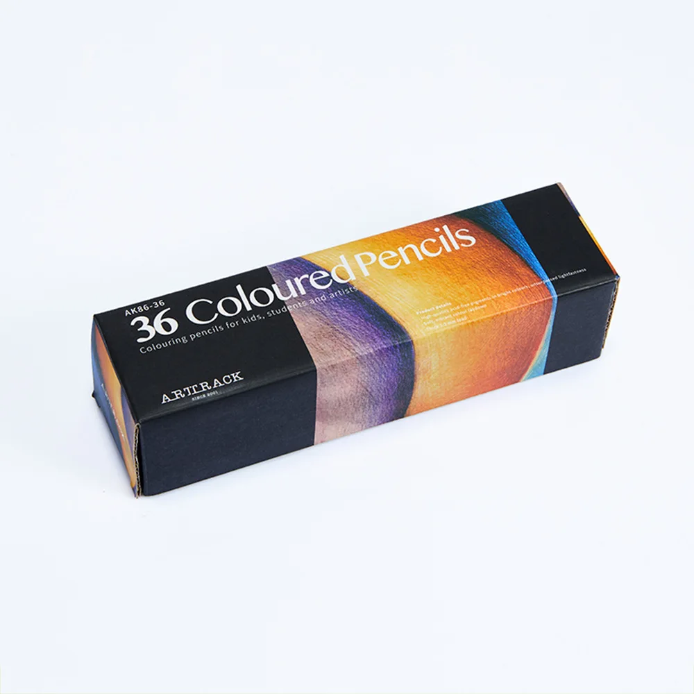 12/18/24/36/48/72 مجموعة أقلام رصاص خشبية ملونة لو...