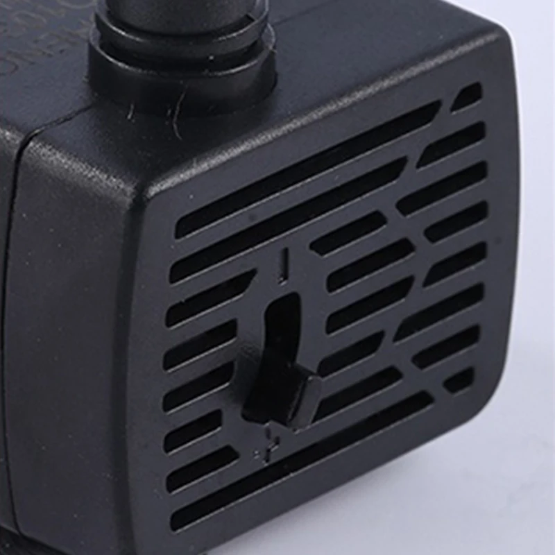 Ultra Quiet USB Aquarium Fish Tank Filtration Pump Mini Pet Fountain Submersible Adjustable Flow Water Circulation Pump 5V 5W