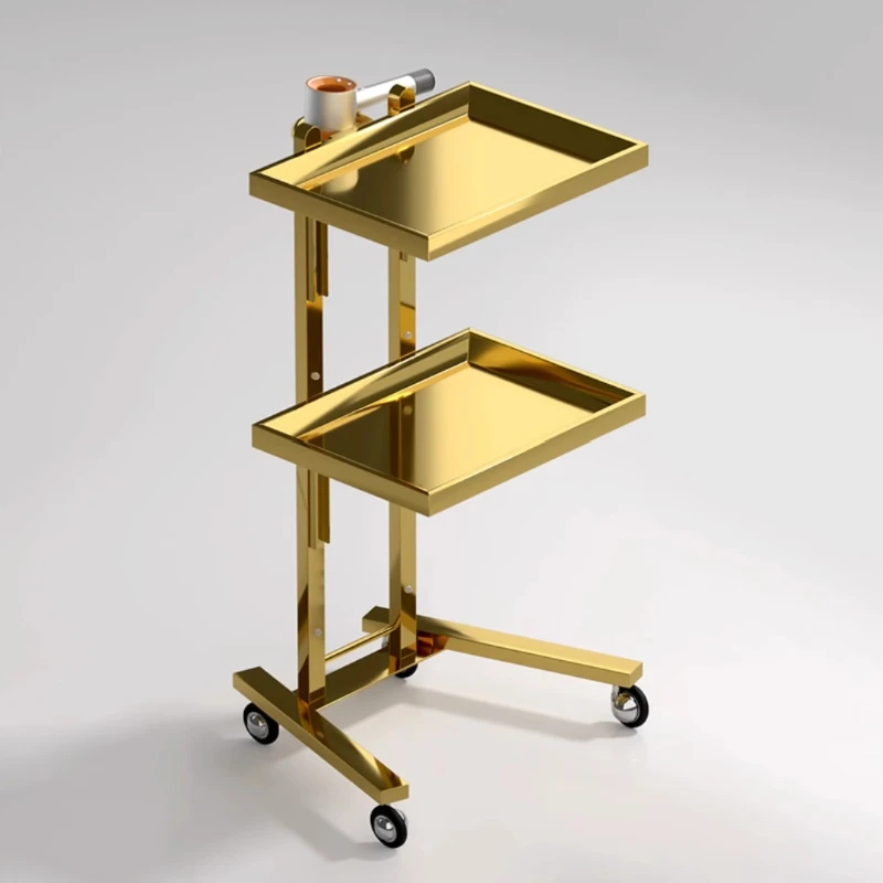Spa Rolling Tea Salon Trolley Attrezzature Reception Salone Commerciale Trolley Hotel Carrello Portategetti Salon Furniture Rr50St