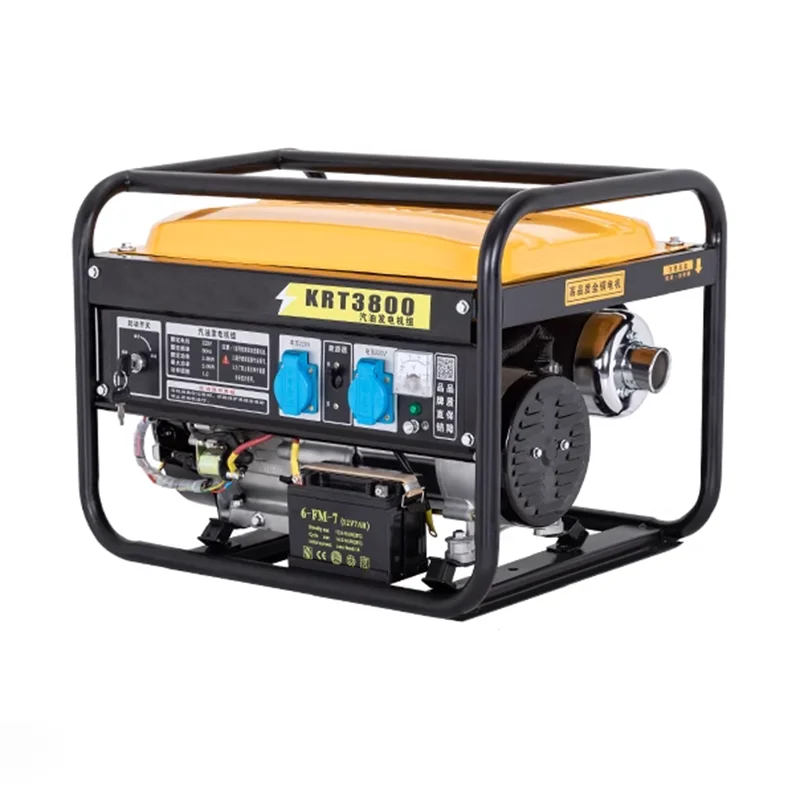 Gasoline generator 220V household small single-phase 3KW outdoor construction site