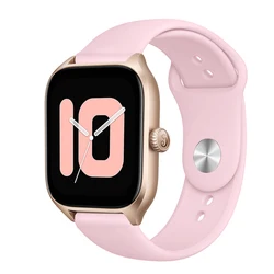 Versatile Silicone Sport Watch Band (20mm/22mm) - Premium Strap Replacement - 22mm Watch Band (Vintage rose)