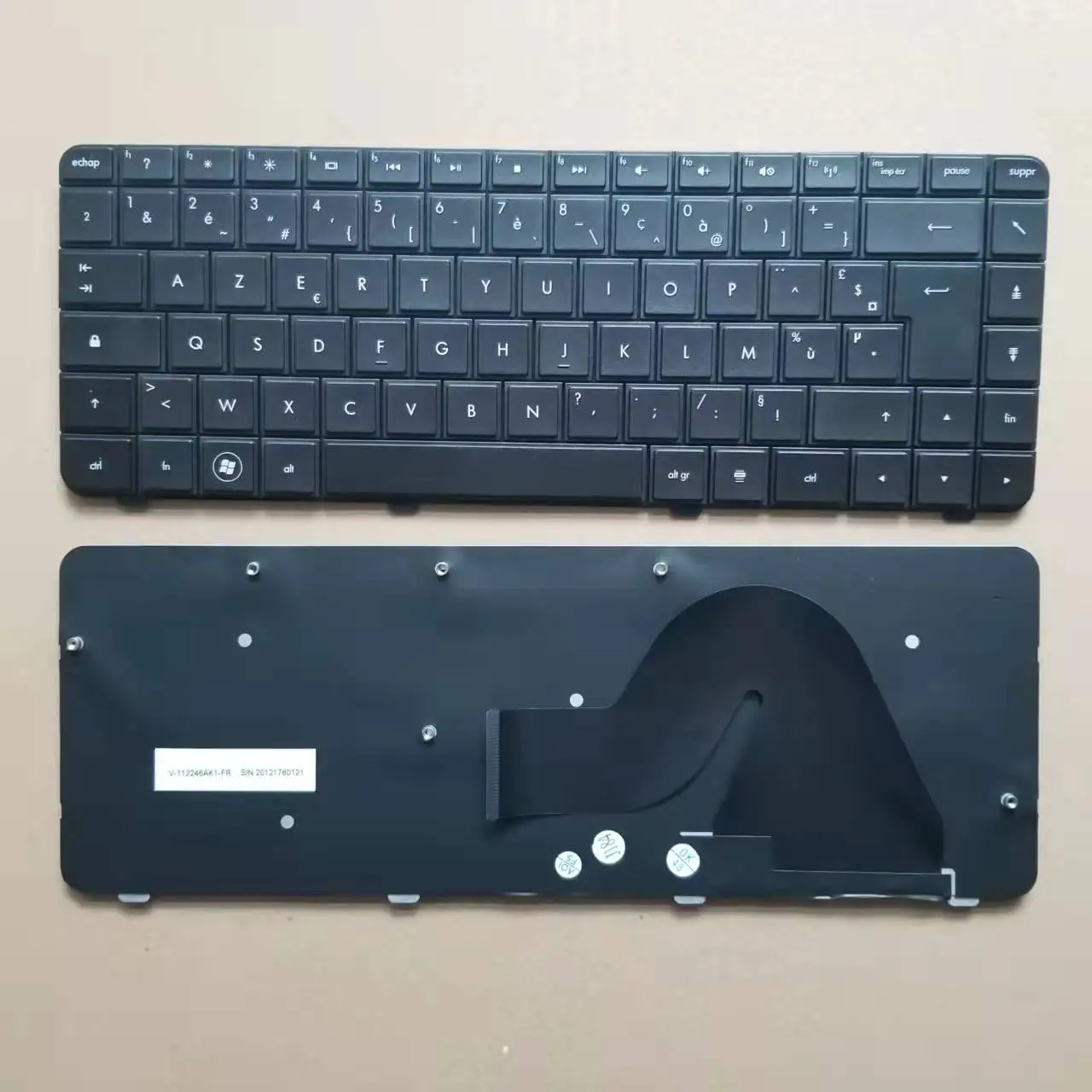 Nuova Tastiera Clavier Francese/Fr Per Laptop Serie Hp Compaq Presario Cq42 G42 D42 -100 -200 -300 -400