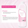 500ml/1000ml Nail Gel Remover Nail Polish Cleaner Brush Cleaner UV Gel Polish Fast Remove Liquid Manicure Care Nail Art Tools 6