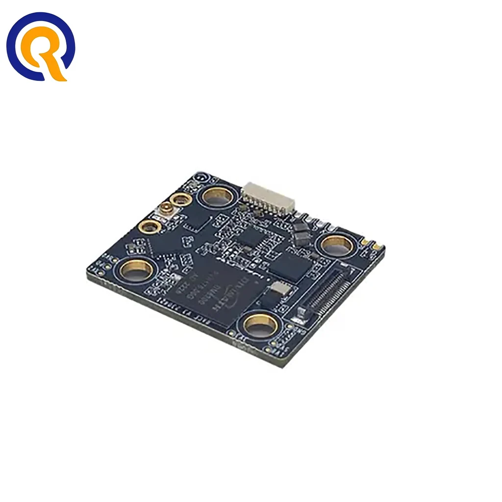 Détail des ports du HDZero Race V3 VTX : antenne, alimentation et liaison série, transmetteur vidéo numérique haute performance pour courses FPV.