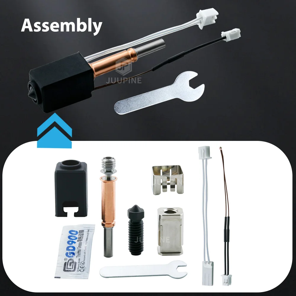 Nouvelle mise à niveau Kobra 3 Hotend 24V 60W chauffage en céramique 0.4mm pour Hotend en céramique Anycubic pour imprimantes 3D Kobra 3 Combo 7 Nouvelle mise à niveau Kobra 3 Hotend 24V 60W chauffage en céramique 0.4mm pour Hotend en céramique Anycubic pour imprimantes 3D Kobra 3 Combo 7