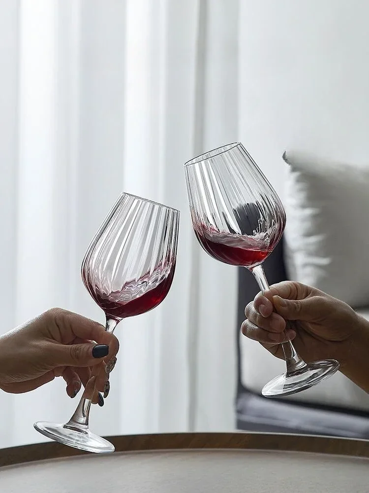 Crystal Red Wine Scandinavian Cup Tall Champagne Burgundy Glasses Glasses for Use Household