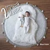 Round Carpets For Living Room Bedroom Cotton Soft Rugs Baby Crawling Mat Fleece Carpet With Ball Decor Kids Room Home Decoration 4