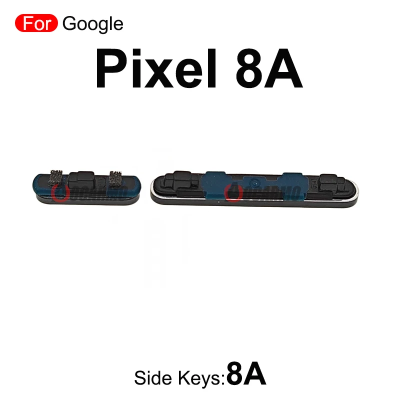 1Set Side Keys Power Volume Buttons Replacement Parts For Google Pixel 8A