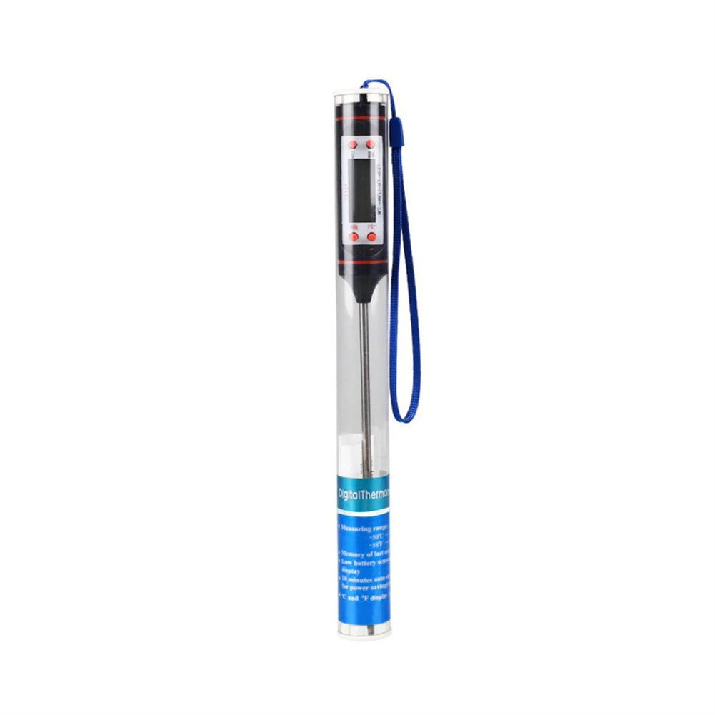 Auto Car Vehicle Air Conditioning Outlet LCD Digital Thermometer Gauge Tool Air Outlet Thermometer Long Probe Car Accessories lcd display car gauge meter car thermometer