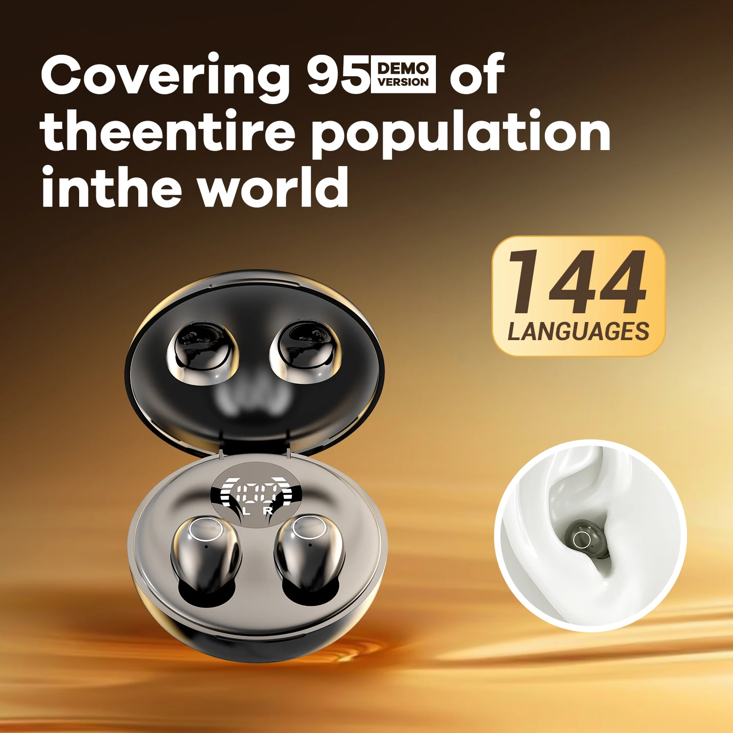AI Real-Time Translation Earbuds Wireless Headphones Bluetooth Earphone Noise Reduction Headset For Xiaomi Redmi Small Earphones wireless earphones wireless earbuds bluetooth earphones wireless bluetooth earphones bluetooth headphones wireless bluetooth headphones wireless headset