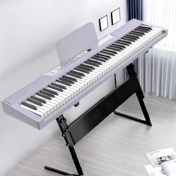 Beginner Portable Electronic Organ Adult Performance Accompaniment SRR88 Key Electric Pianos Professional Keyboard Instruments
