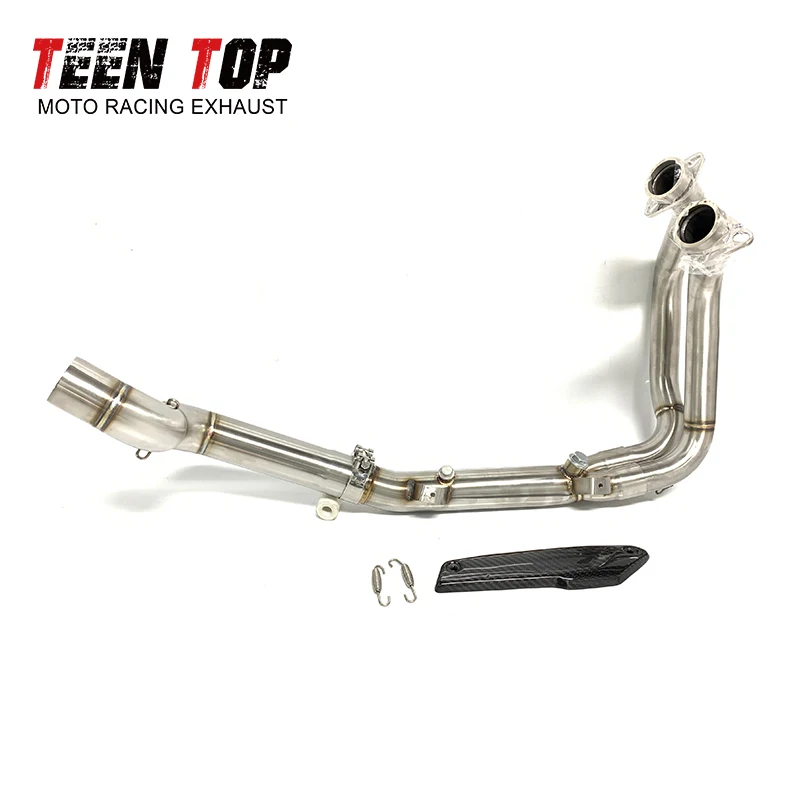 Motorcycle Exhaust For BMW F900R F900XR 2020~2021 Exhaust Middle Pipe Stainless Steel Silencieux Moto 51mm Exhaust Muffler Tube - Image 5