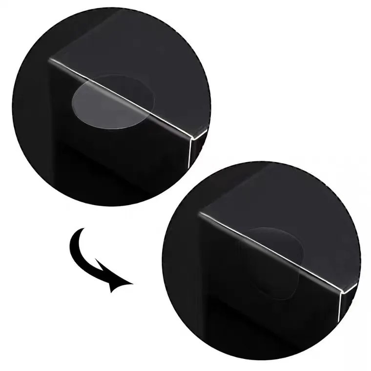 100-500pcs 1inch Transparent Sticker Tape for Product Gift Sealing