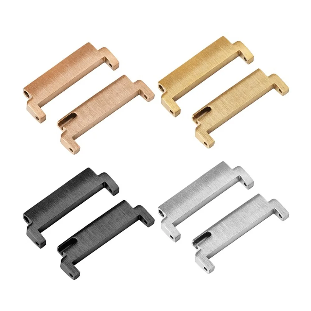 Versatile Quick Release Pin Connectors for Watch Bands - Metal Strap Adapters (1 Pair)