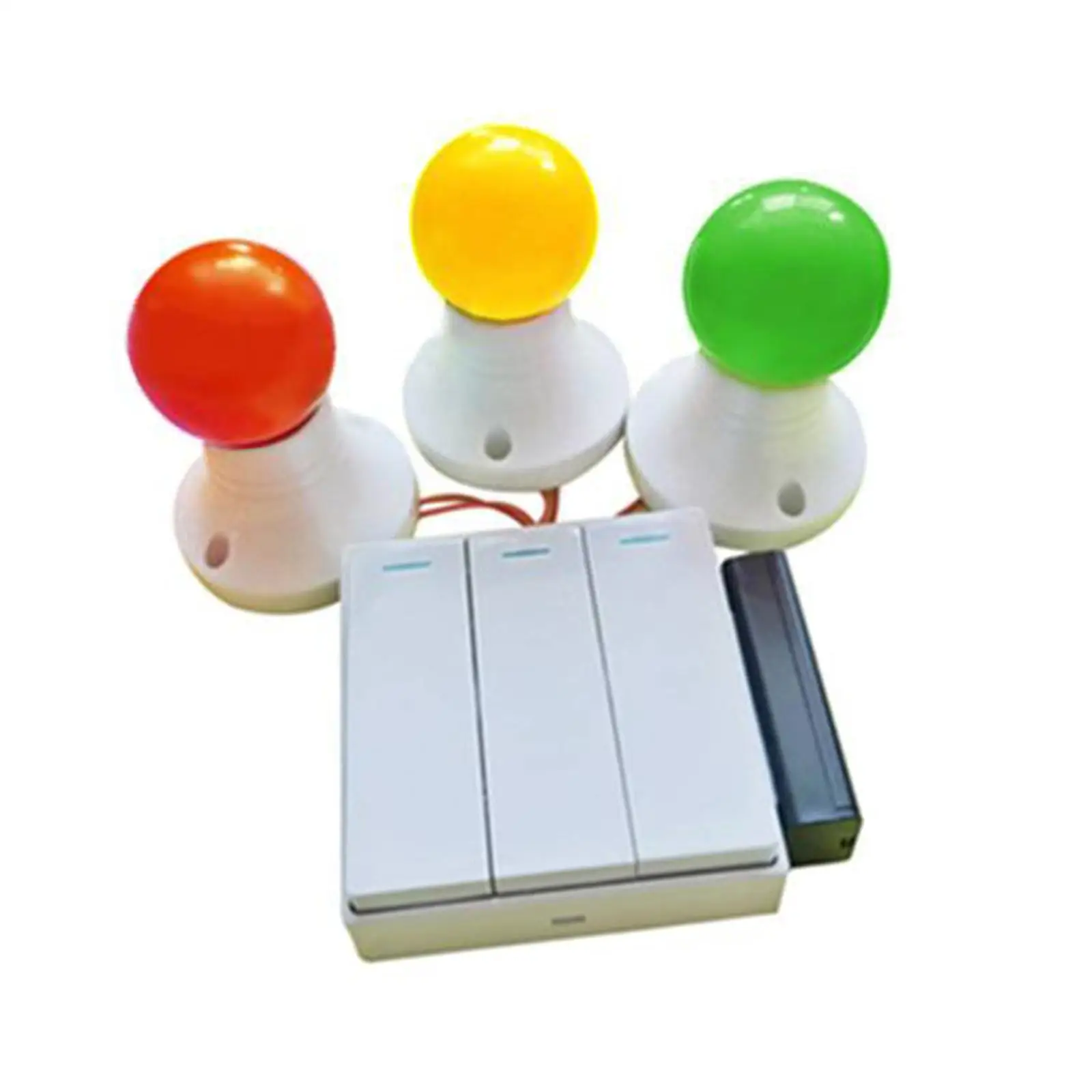 

Montessori Busy Board Lights Toy DIY Material Educational for Age 3+