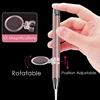 Ear Cleaner Spoon LED Flashlight Baby Earwax Curette Picker Visual Endoscope Earpick Booger Wax Remover Tweezers Forceps Set 4