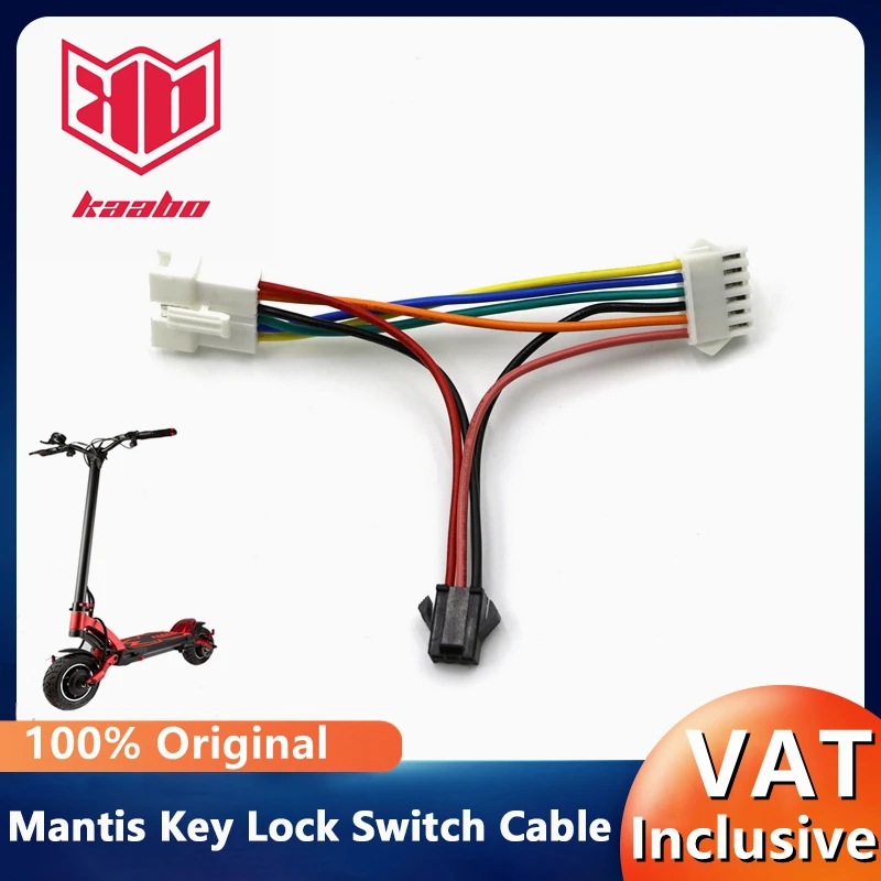 Kaabo Mantis Power Key Connection Wire Per Smart Electric Scooter Original Cable Controller Adapter Converter Line Accessories