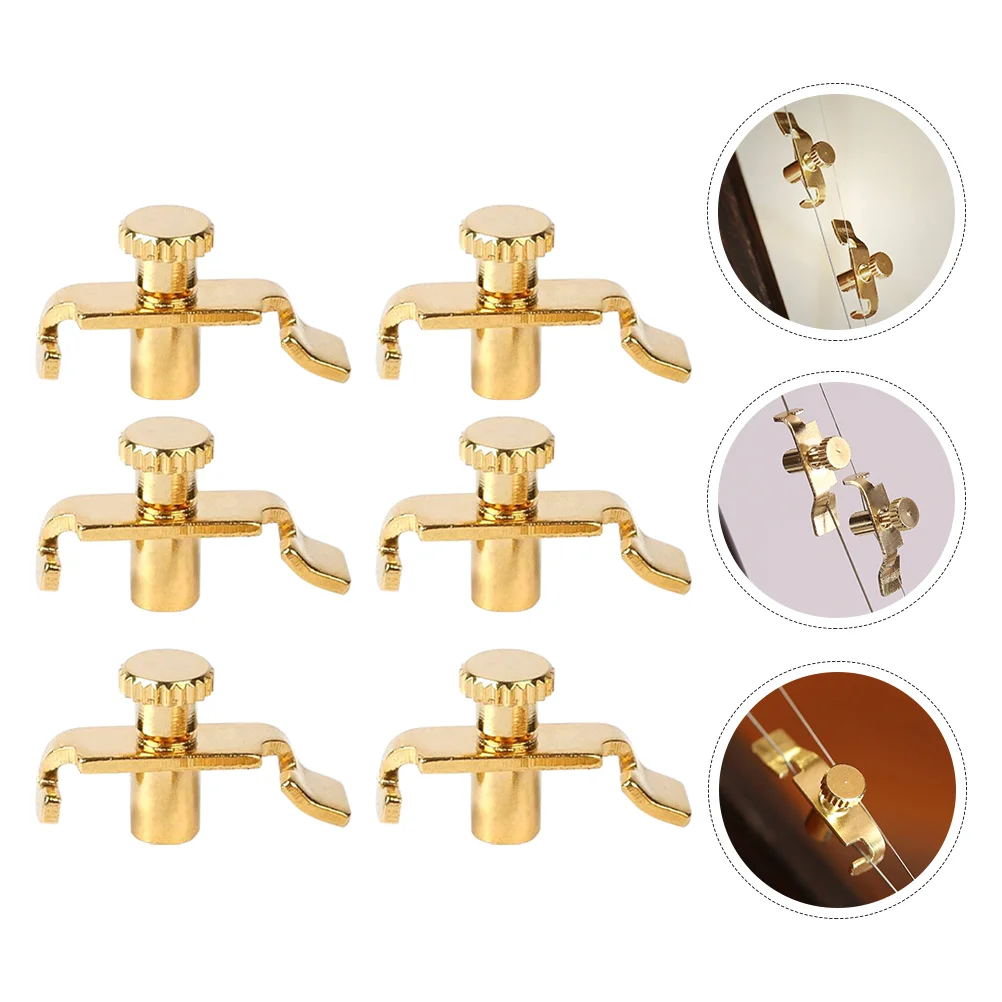 Erhu String Tuners Tuning Instrument Tuner Violin Supplies Adjuster Tools Fine Bridge Musical Winder Accessories Pin Chinese