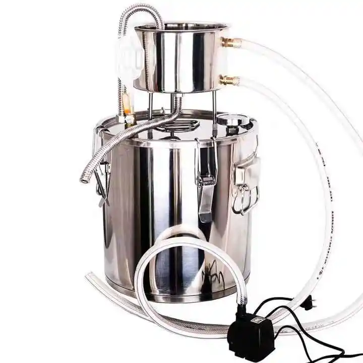 Stainless Steel 55L10L Steam Distillation Essential Oil Machine Red Wine Rice Wi