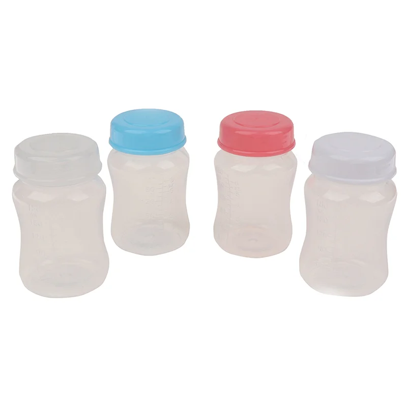 180ml Breast Milk Storage Bottle Wide Neck Infant Newborn Food Freezer Fresh Cup