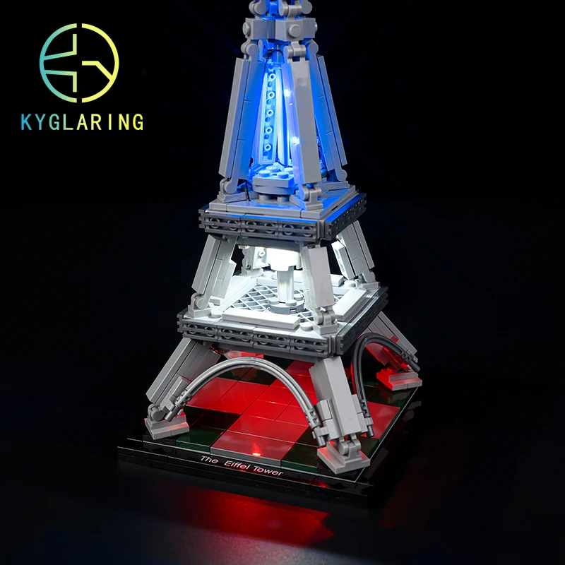 Led Licht Kit Für 21019 Architektur Der Eiffelturm Licht Set DIY Spielzeug Set (Nicht Enthalten Bausteine) – Detail 9