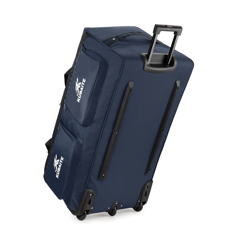 Essentials Oxford Cloth Oversized Suitcase For School Shoulder Bag Business Trip Handbag Moving Travel Trolley Case_voghion.com