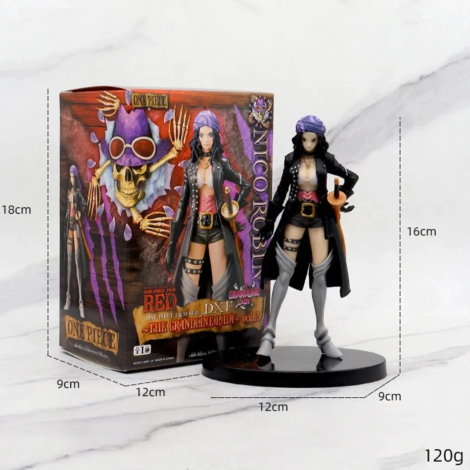 thumbnail image 1 of Figura de One Piece de 17 cm, edición de teatro, película Red Robin, Roronoa Zoro, Luffy, Nami, Sanji, Uta, figura de acción de anime, modelo de muñeca, juguetes de regalo, 1 of 5