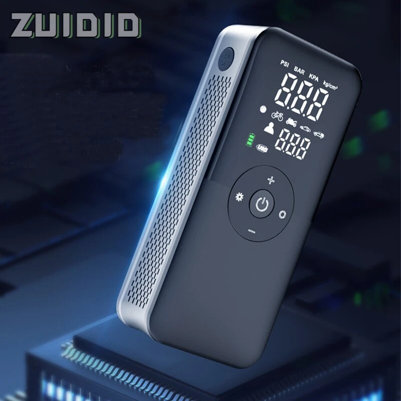 

Wireless Air Pump Digital Display Fast Charging Powerful New Air Compressor Portable Smart Handheld Vehicle Air Pump Combination
