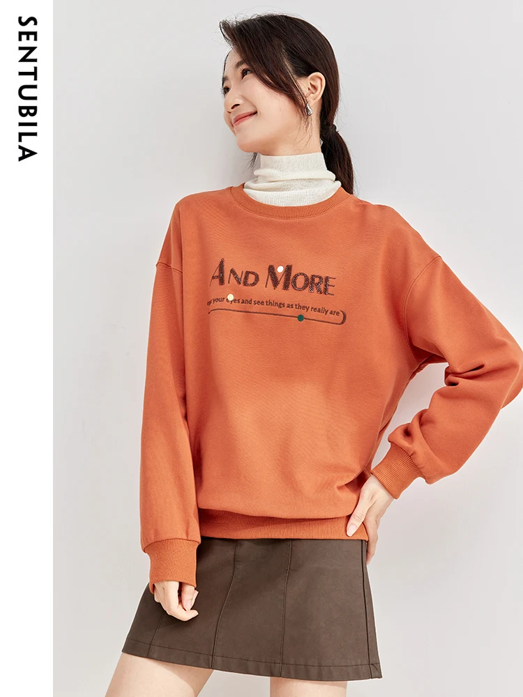 sentubila-women's-100-cotton-sweatshirts-2023-autumn-winter-drop-long-sleeve-top-casual-loose-round-neck-pullovers-133a52019