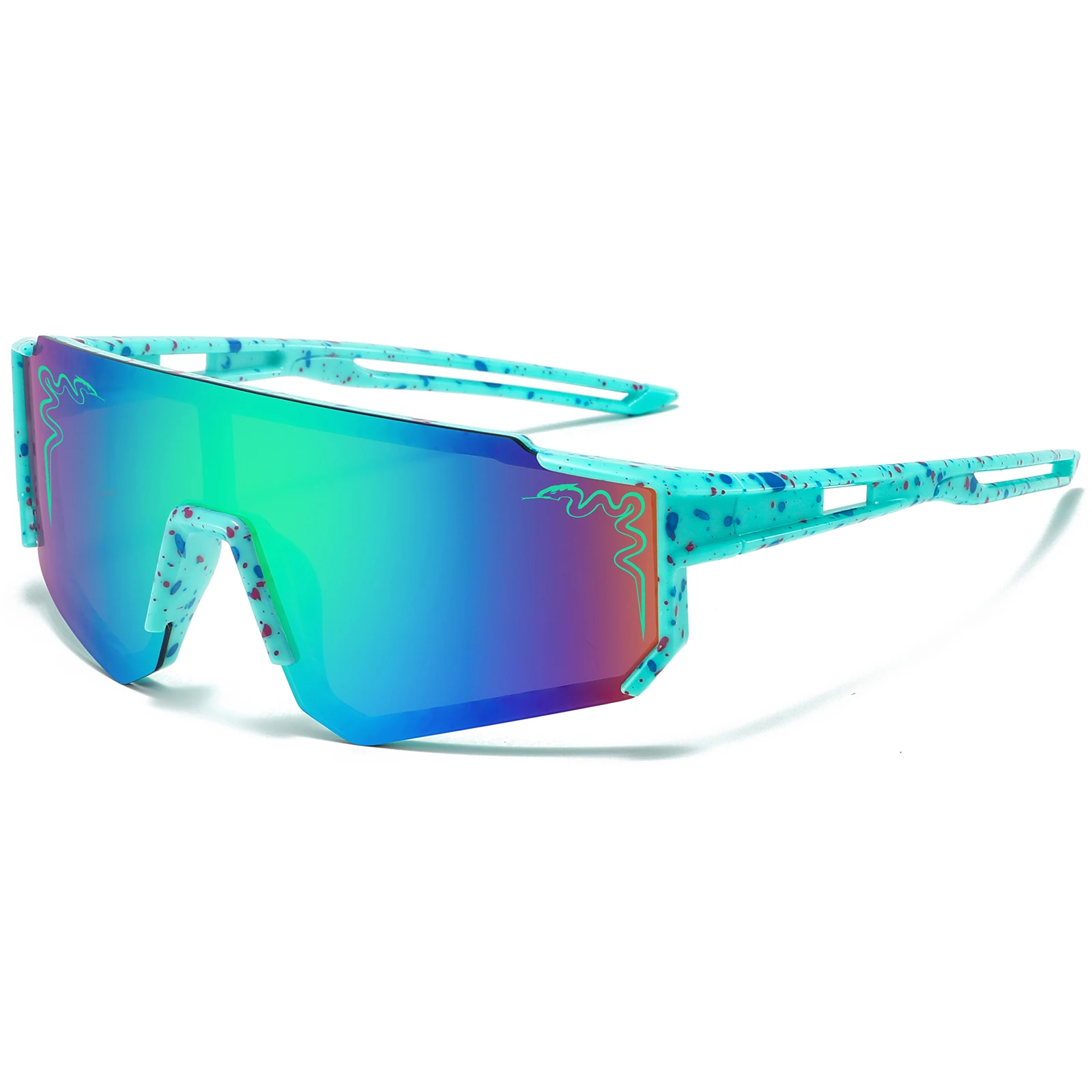 Baseball-Sonnenbrille für Jugendliche von 5-16 Jahren, Outdoor-Brille für Kinder, Junge Männer und Frauen, Fahrradbrille für MTB und Radsport – Detail 9
