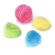 New Arrival Hairball Automatic Vacuum Cleaner for Robot Vacuum Cleaner Plush Electric Pet Ball Toy Supplies Puppy Accessories