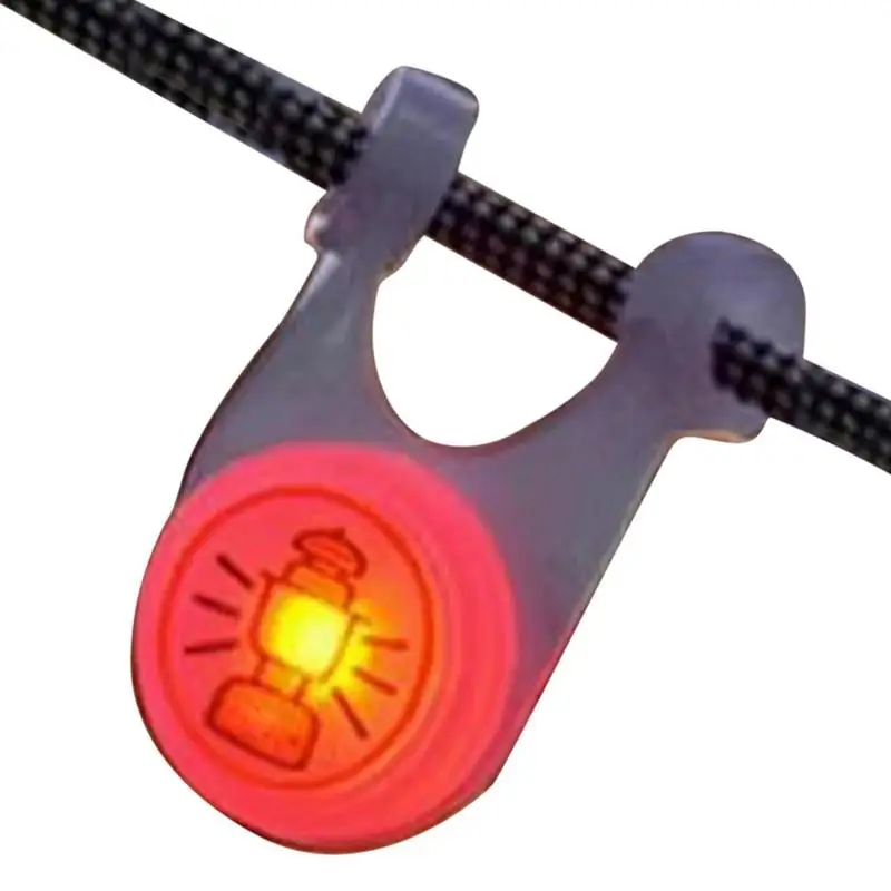 

Warning Light Tent Rope Camp Tent String Rope Warning Lights Safety Guard Lights Outdoor Camping String Safety Lamp Bright And