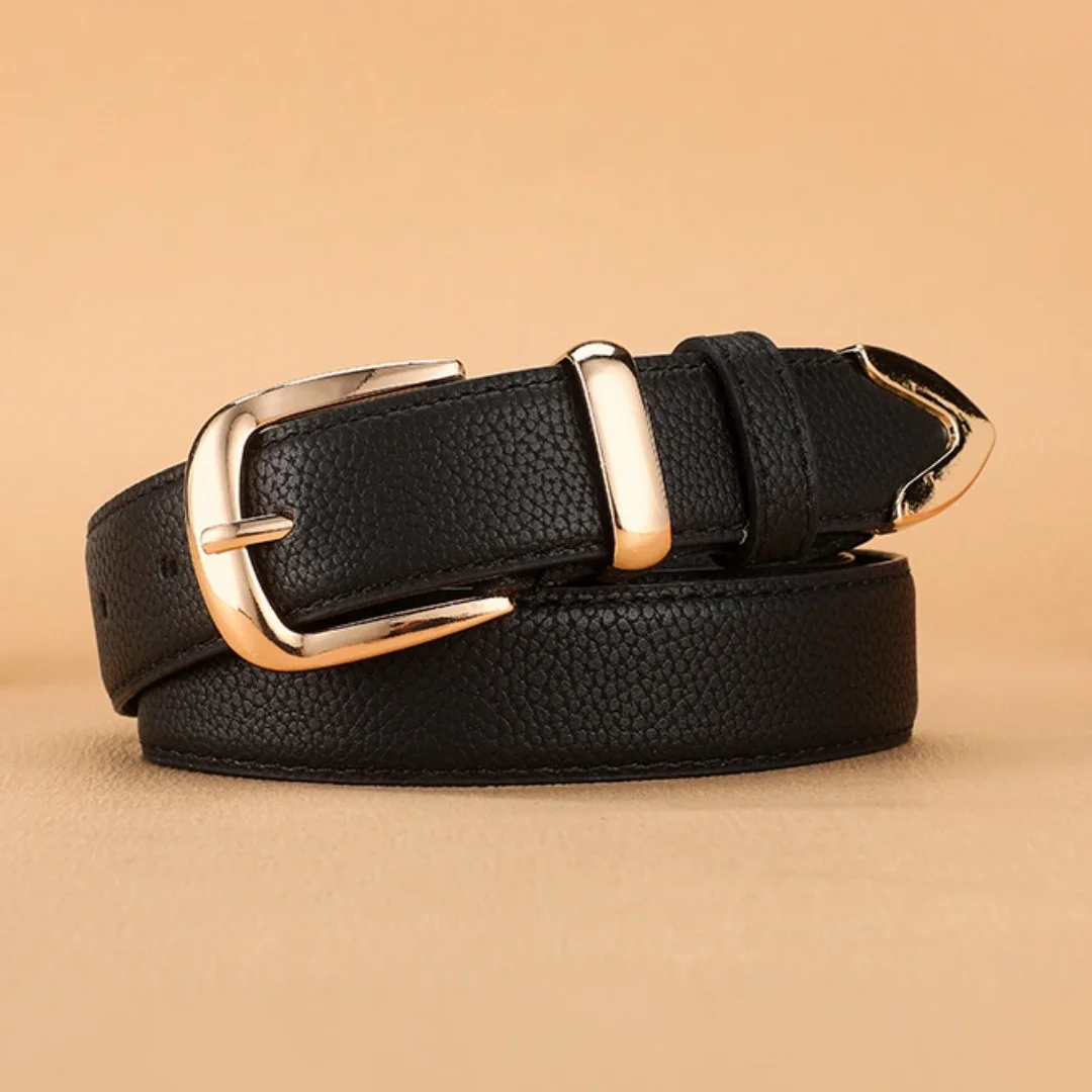 New Women Belts A Solid Color Casual, Retro and Elegant PU  Jeans and Coats Belt, Suitable for All Four Seasons Unisex Belts - 5