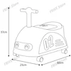 Baby Car Shaped Toilet Portable Non-slip Baby Potty Toddler Training Toilet with Rollers Multifunctional Toilet Children's Gifts 6
