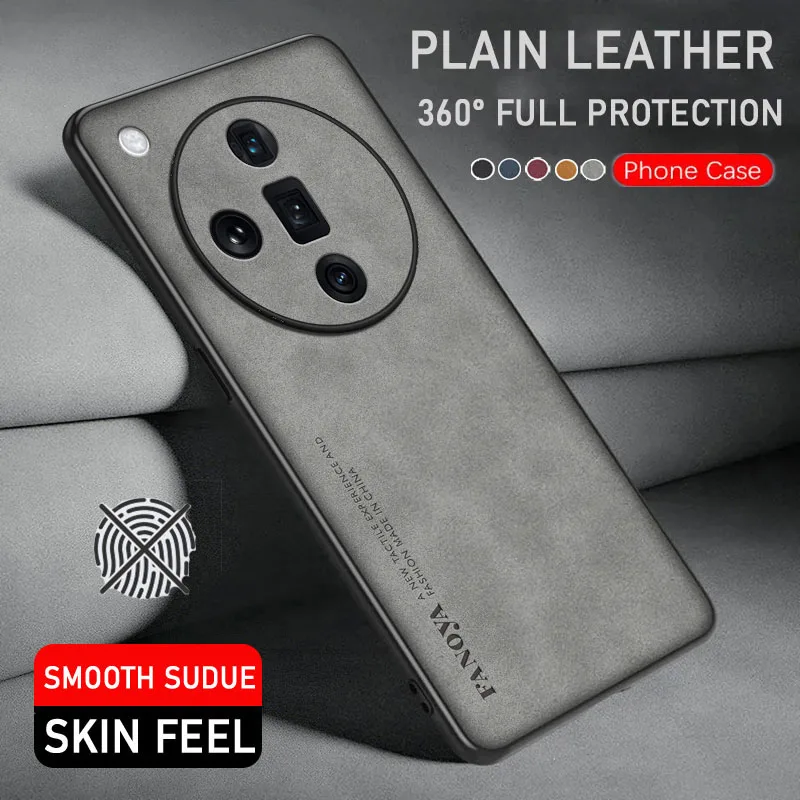 Custodia Protettiva In Pelle Per Telefono Per Oppo Find X7 Custodia Antiurto Oppo Find X7 Cover Ultra Skin Friendly Oppo Find X6/Find X6 Pro