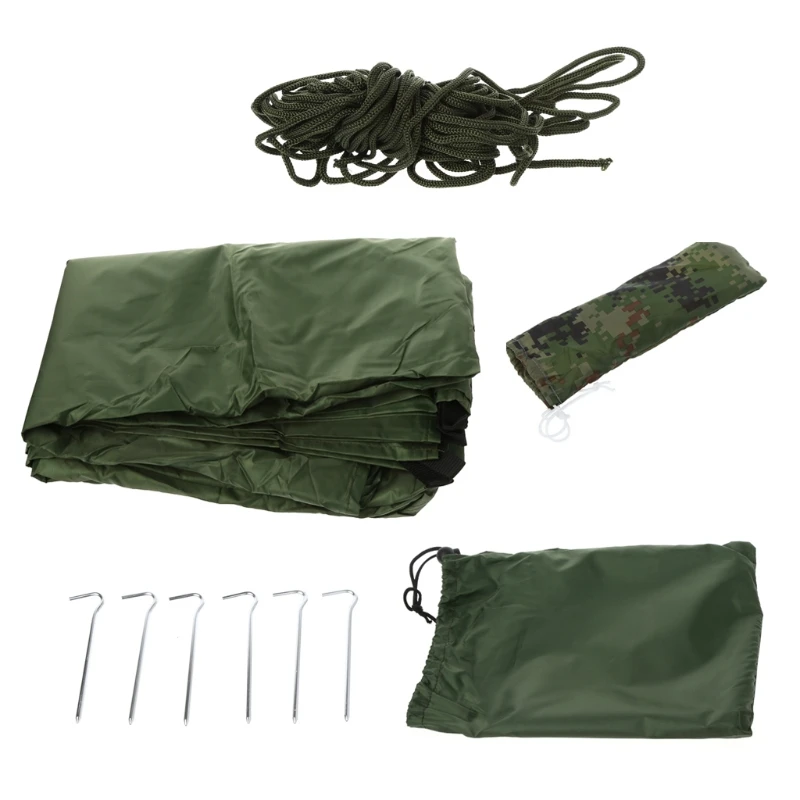 

Ultralight Hanging Hammock Outdoor Portable Waterproof Tent Camping Canopy Mat dropshipping