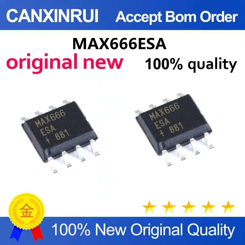 

Patch MAX666 MAX666ESA MAX666CSA Micropower Regulator IC Chip New Imported