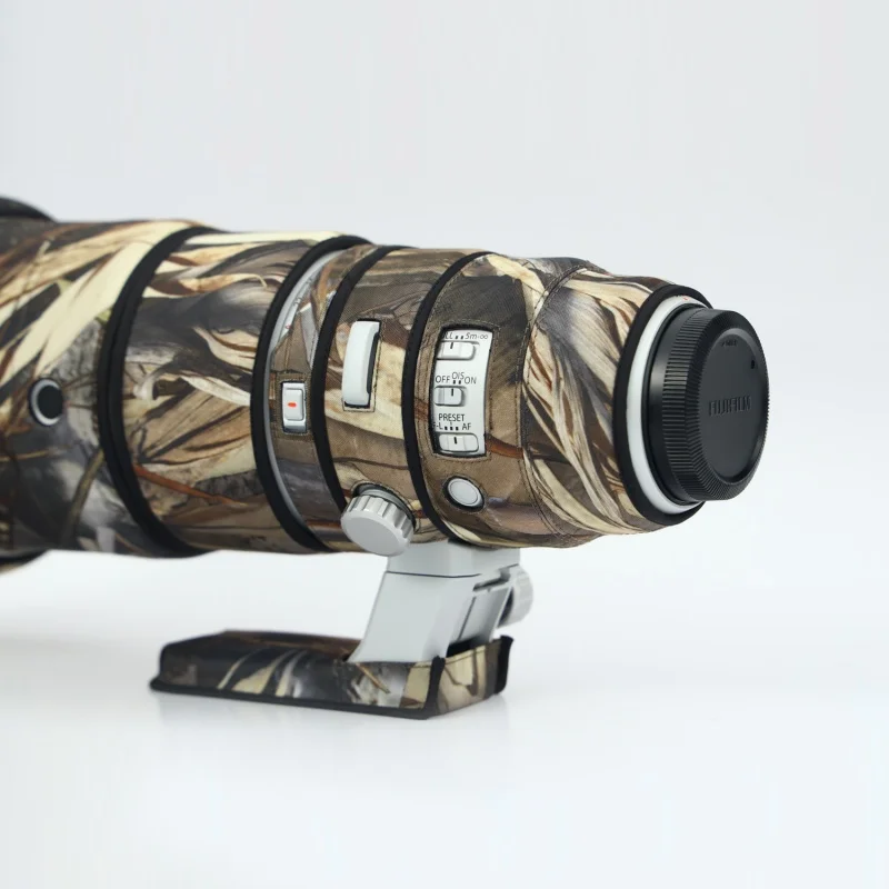 ROLANPRO Wasserdichter Objektivmantel für FUJI FUJINON XF 500 mm F5.6R LM OIS WR Camouflage Objektivabdeckung Guns Case Objektivschutzhülle – Detail 12