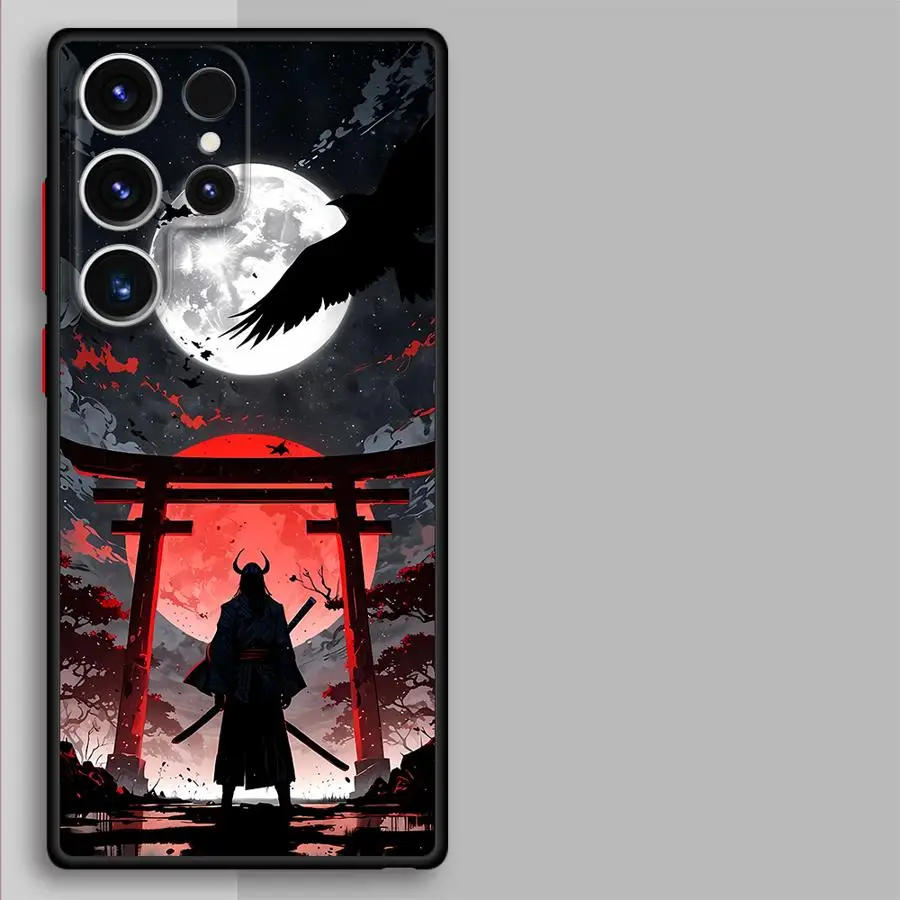 Anime Samurai Phone Case - Bold and Stylish Design