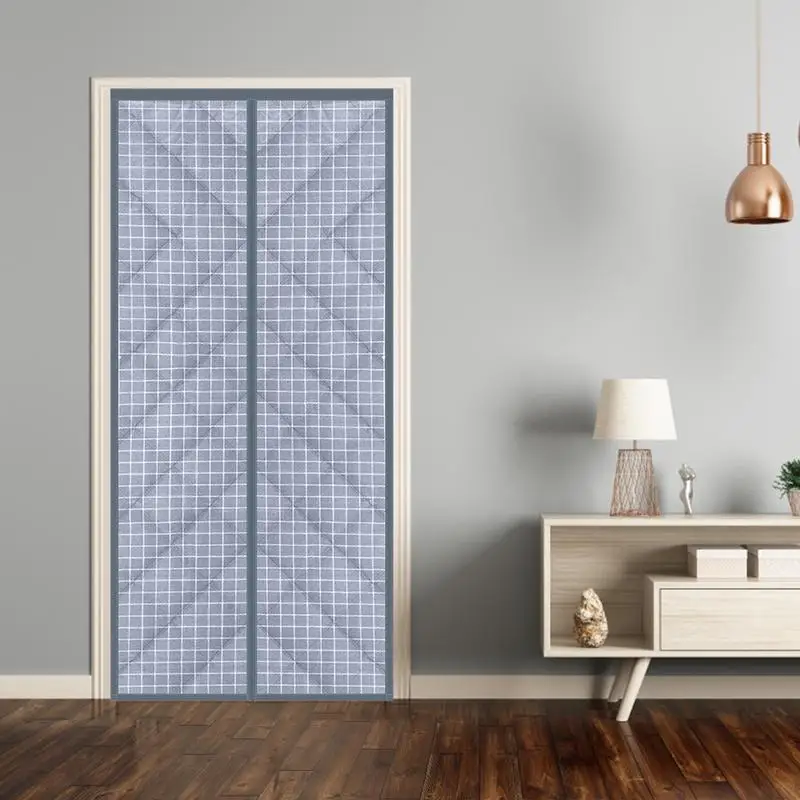 Soundproof Blanket Curtain Door Magnetic Curtain Door Thermal Door  Curtain Cover Aliexpress
