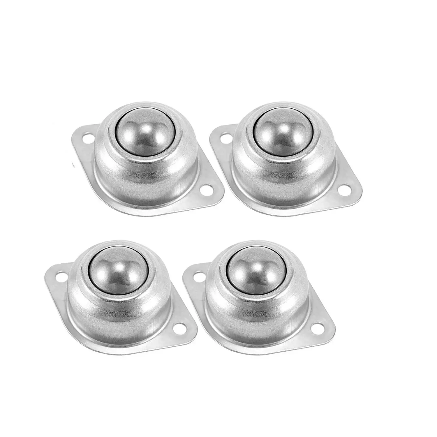 12 Pièces Roulettes à Billes Transfert 360° - Roulettes Meubles Nylon Robuste