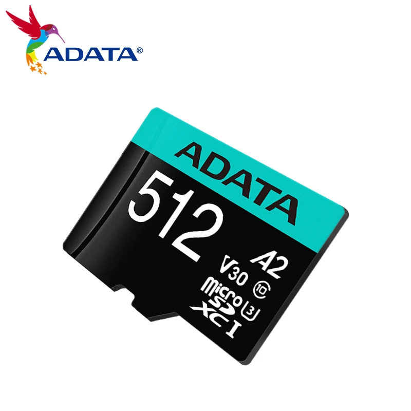 오리지널 ADATA TF 카드, 플래시 메모리 SDXC 카드, 256GB U3 4K V30 마이크로 SD 카드, 64GB, 128GB, 32GB, 512GB, 휴대폰 태블릿용