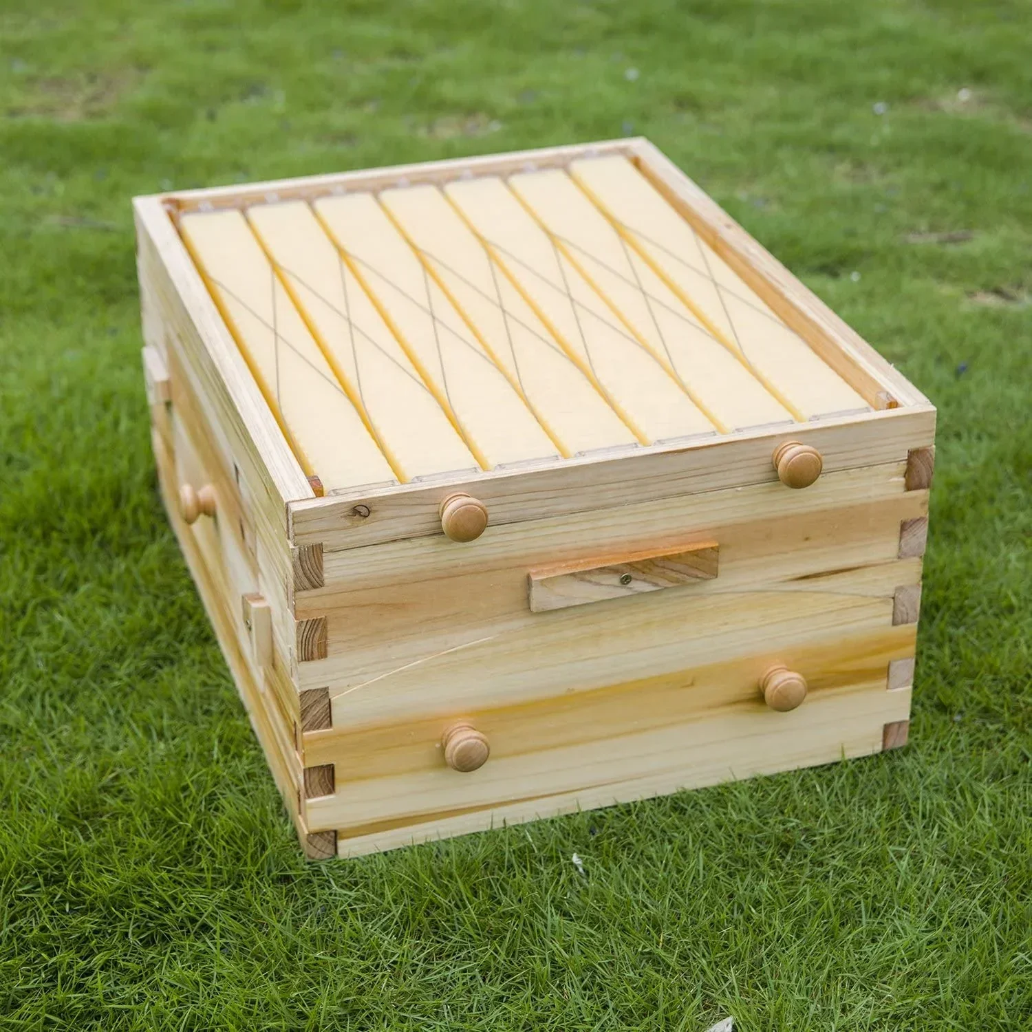 Autoframe Honey Flowing Beehive Automatic Wooden Bee Boxes Hive 0