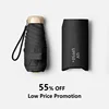 Mini Sun Umbrella Pocket Rain Umbrella Vinyl Folding UV Ultraviolet Protection Sun Shade Pocket Parasol Capsule 1