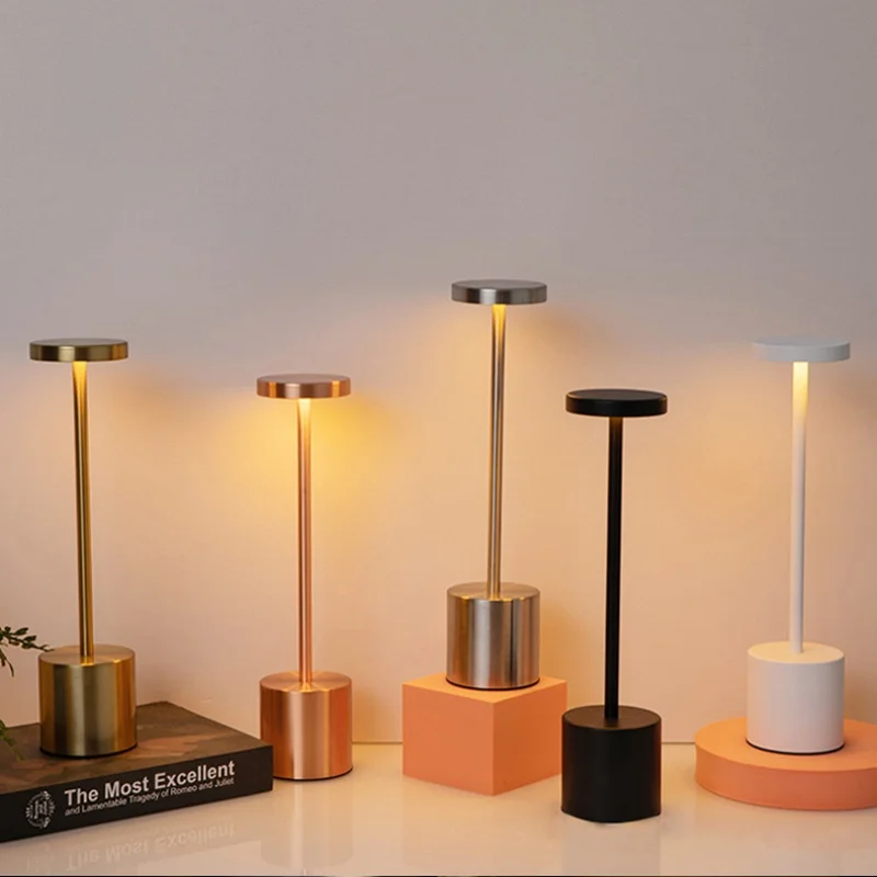 Bar Dining Bar Qingba Light Luxury Cafe Atmosphere Night Light Table Lamp Decorative