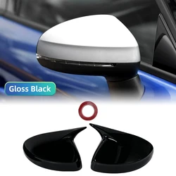 Enhanced Rearview Side Mirror Cover Wing Cap for Audi A1/S1/RS1 (2011 - 2018) - Sleek Exterior Door Accessory (Bright black)