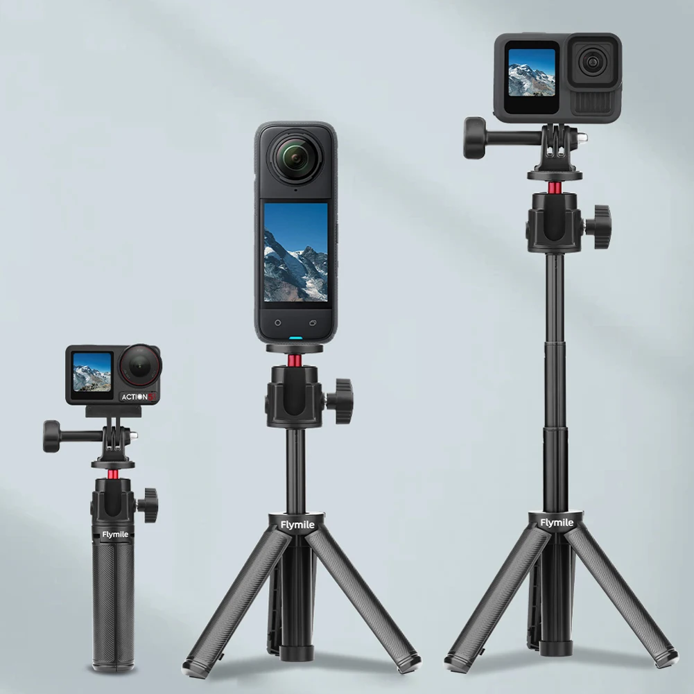自撮り棒 DJI  OZMO mobile 5 自撮り棒,dji osmo action 5 proカメラ用,調整可能な